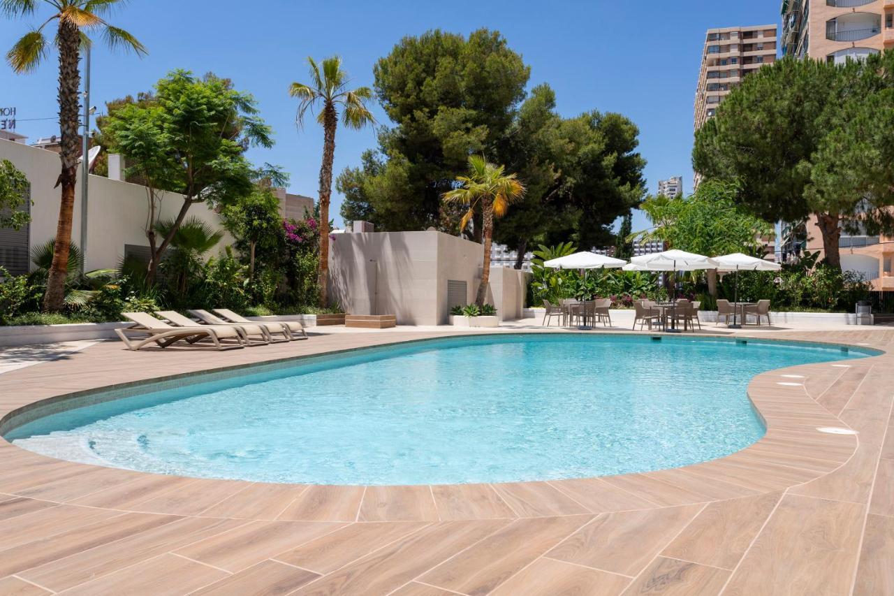 Halley Hotel & Apartments Affiliated By Melia Бенидорм Екстериор снимка
